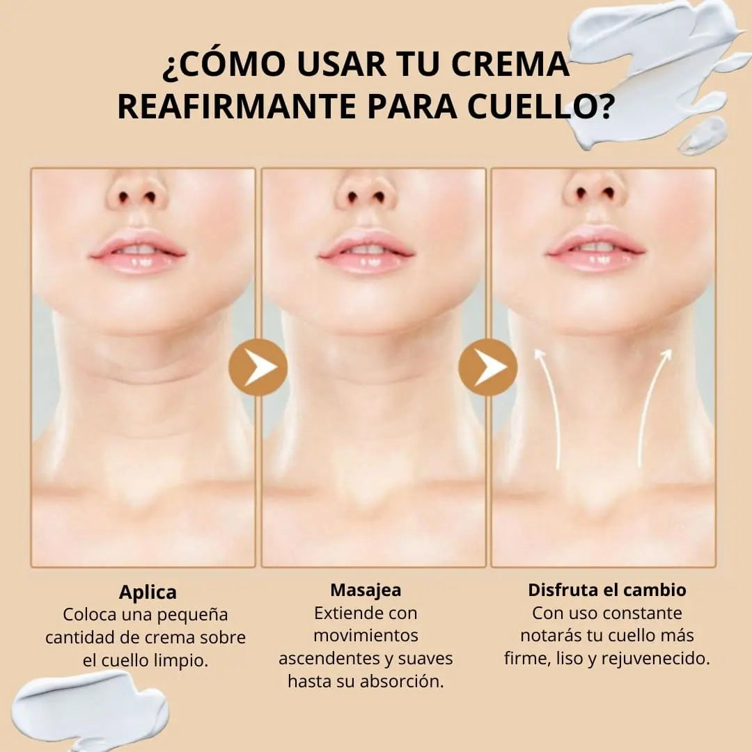 Crema Reafirmante Y Lifting Para Cuello